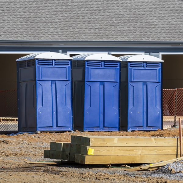 are there any restrictions on what items can be disposed of in the portable restrooms in Bloomsdale MO